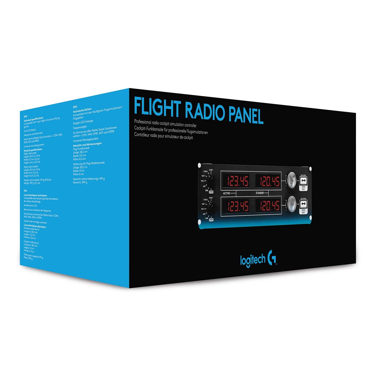 Logitech G Saitek PRO Flight Radio Panel (945-000029)