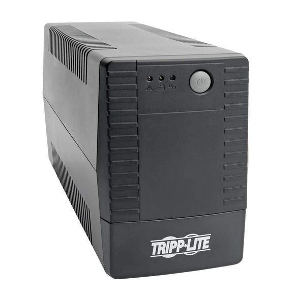 Tripp Lite UPS Desktop 650VA 360W AVR Battery Back Up Compact 120V 6 Outlet (VS650T)