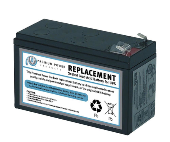 Ereplacement SLA35-ER Sealed UPS Battery, Black