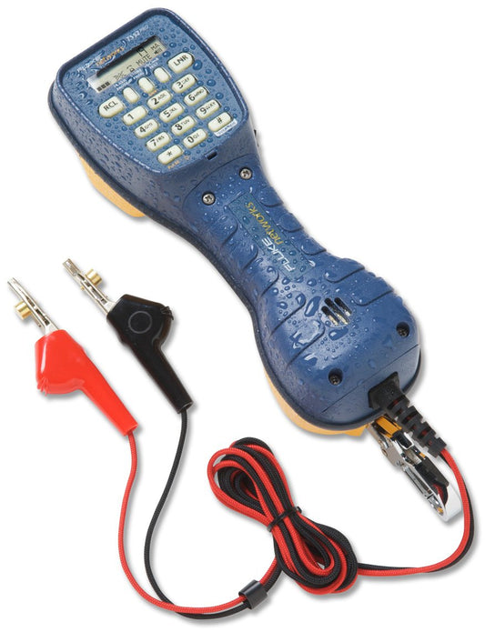 Fluke Networks 52801001 TS52 PRO Telephone Test Set with Piercing Pin Clips