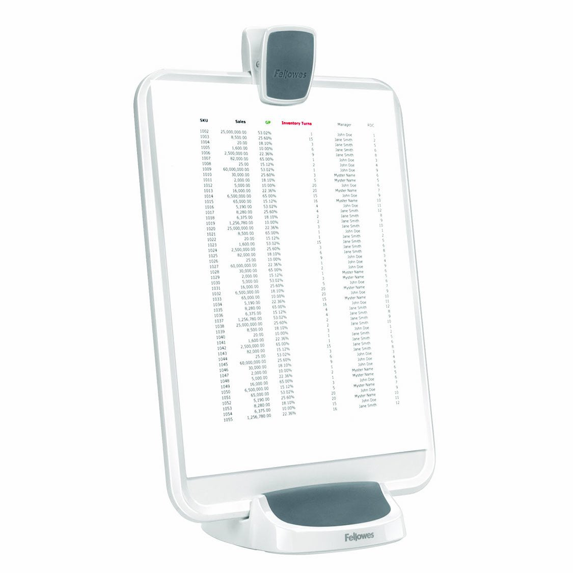 Fellowes I-Spire Series Document Lift, White/Gray