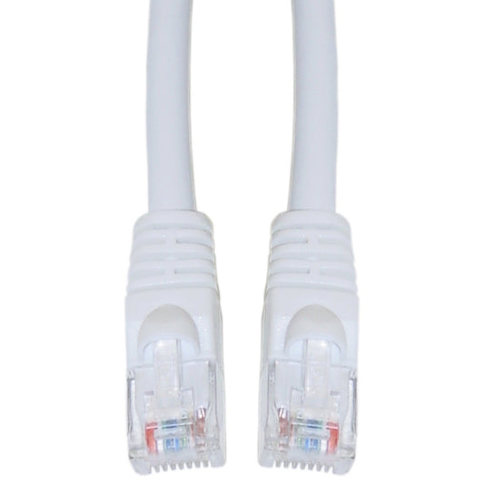 Cat6 Ethernet Cable - 7 ft - White - Patch Cable - Molded Cat6 Cable - Short Network Cable - Ethernet Cord - Cat 6 Cable - 7ft