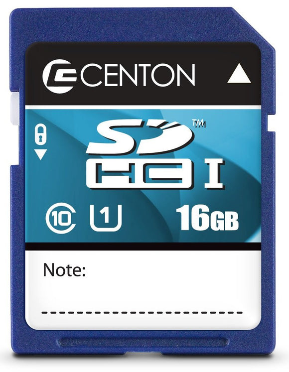 Centon Electronics Flash Memory Card (S1-SDHU1-16G)