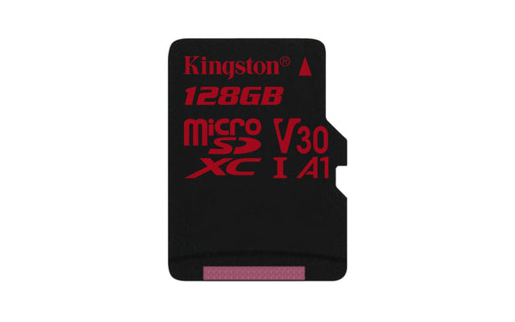 Kingston SDCR/128GBSP 128GB MICROSDXC Canvas React 100/80 U3 UHS-I V30 A1