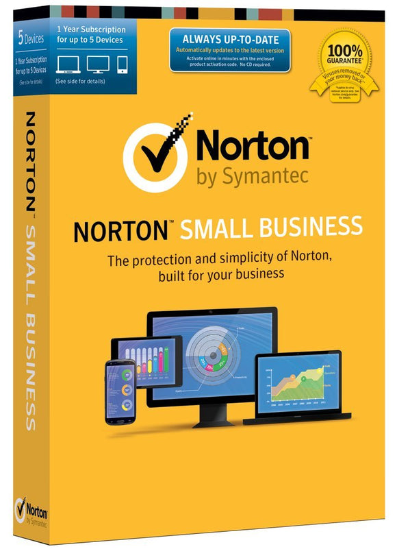 Norton Small Business - 5 Device [Key Card]