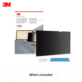 3M Privacy Filter for 23.8" Widescreen Monitor, Black out side views (PF238W9B)