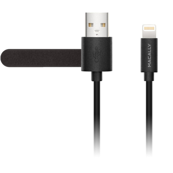 MACALLY Lightning to USB Cable 10-Feet Retail Packaging