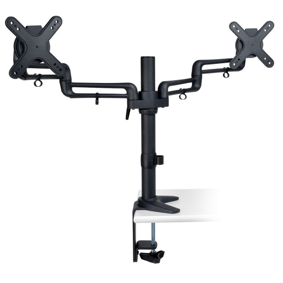 TRIPP LITE DDR1327SDFC Dual LCD Display Desk Mount Swivel Tilt for 13 to 27-Inches Flat Screen TV
