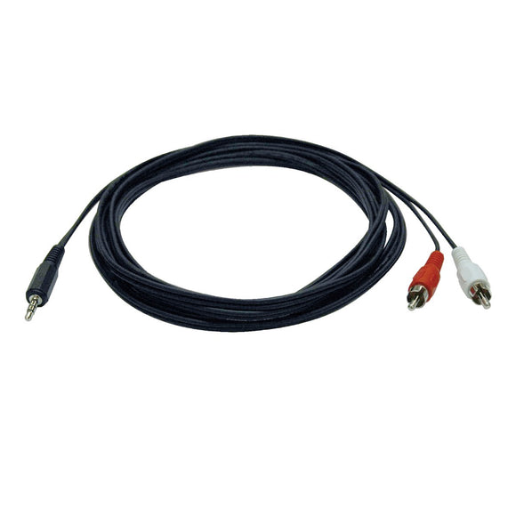 Tripp Lite P314-006 6 Feet Audio Cable Y Adapter 3.5mm - M/2xRCA-M