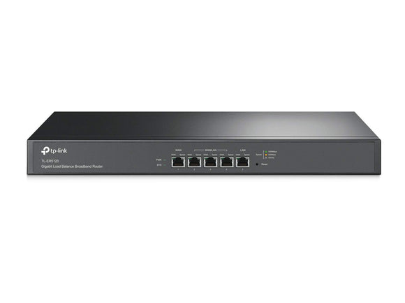 TP-Link TL-ER5120 5-port Gigabit Multi-WAN Load Balance Router, 1 LAN, 3 Configurable WAN/LAN Ports, 1 Hardware DMZ port