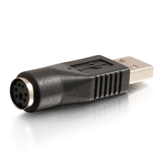 C2G 27277 USB Male to PS/2 Female Adapter, Black