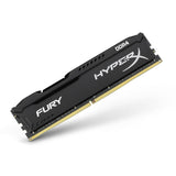 HyperX Kingston Technology Fury Black 32 GB Kit CL15 DIMM DDR4 2400 MT/s Internal Memory (HX424C15FBK2/32)