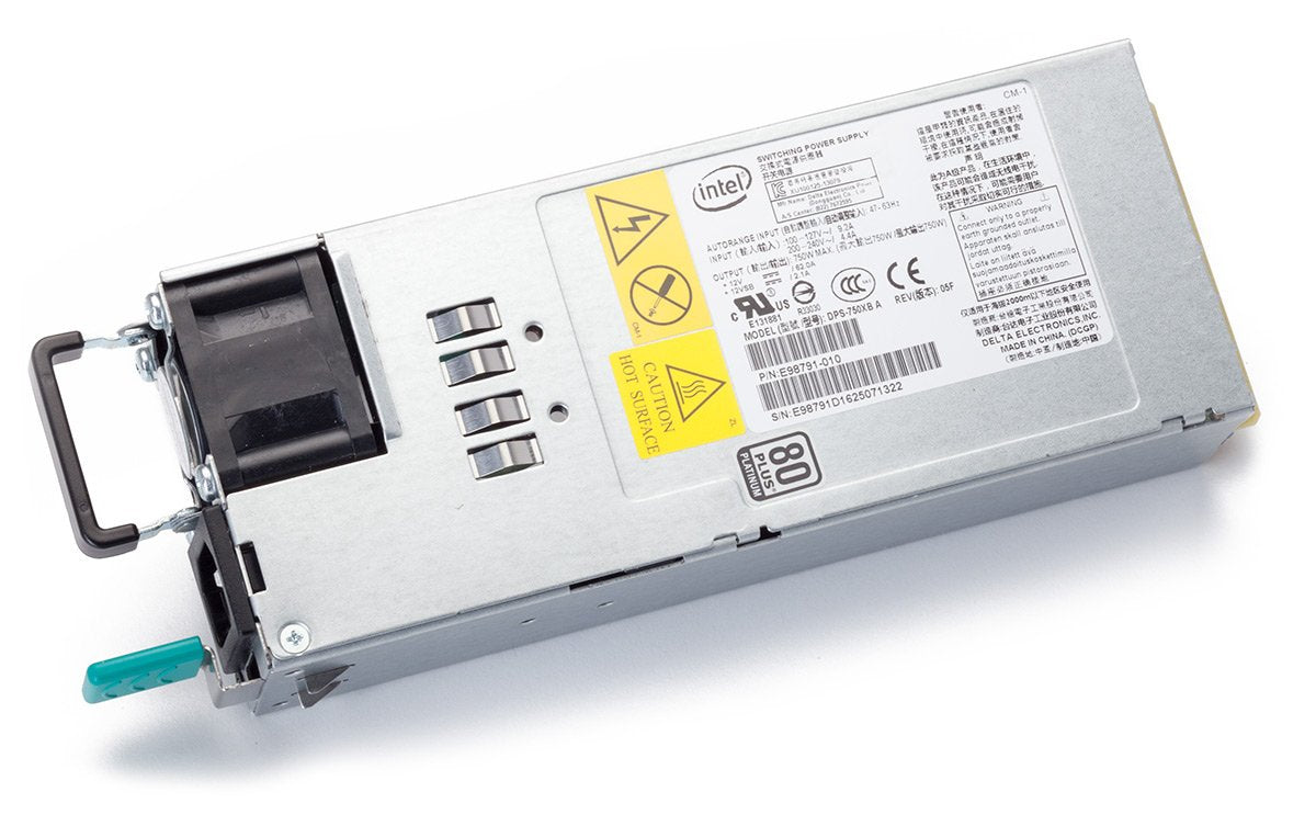 Intel 750-Watt Common Redundant Power Supply with Power Factor Correction FXX750PCRPS