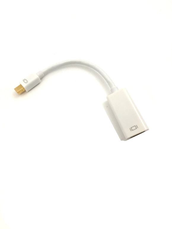 Professional Cable MDP-HDMI Mini DisplayPort to HDMI 6-in Cable - White