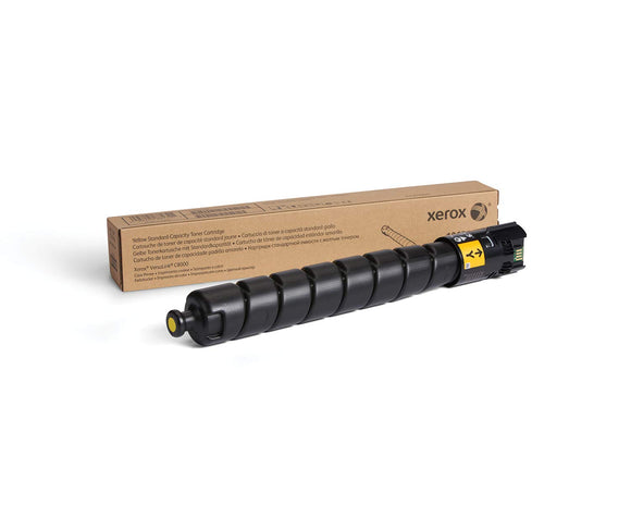 Genuine Xerox Yellow Standard Capacity Toner Cartridge (106R04036) - 7, 600 Pages for use in VersaLink C8000
