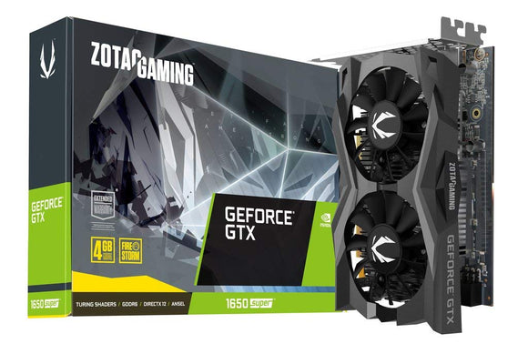 ZOTAC Gaming GeForce GTX 1650 Super Twin Fan 4GB GDDR6 - Video Card
