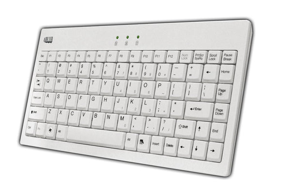 Adesso AKB-110W - EasyTouch Mini USB Keyboard