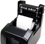 Star Micronics 39449590 Model TSP654IID-24 Gry US Thermal Printer, Cutter, Serial, External Power Supply, Gray