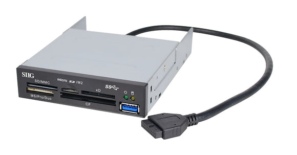 Siig JU-MR0A11-S1 USB 3.0 Internal Bay Multi Card