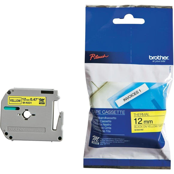 Brother M Series Non-Laminated Tape for P-touch Printer MK631