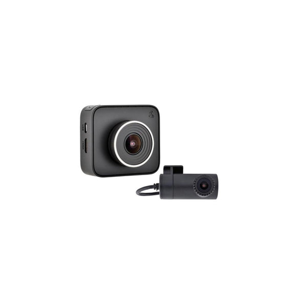 COBRA ELECTRONICS - Drive HD Dual View Dash Cam with Driver Alert System