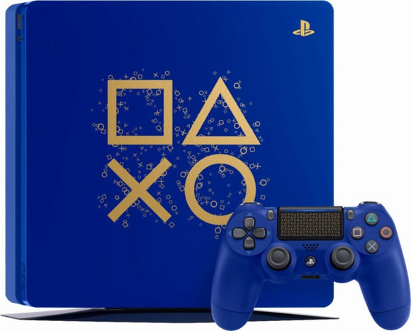 PlayStation 4 Slim 1TB Limited Edition Console - Days of Play Bundle [Discontinued]