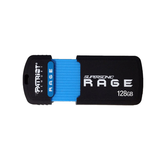 Patriot 128GB Supersonic Rage Series USB 3.0 Flash Drive with Up to 180MB/sec- PEF128GSRUSB...