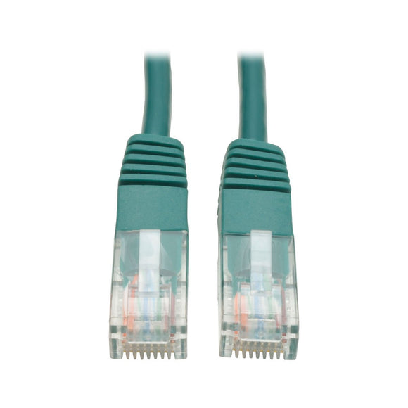 Tripp Lite N002-014-GN 14 Feet Cat5e 350MHz Molded Patch Cable RJ45M/M (Green)