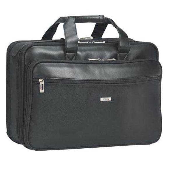 Solo Paramount 16 Inch Laptop Briefcase with Smart Strap