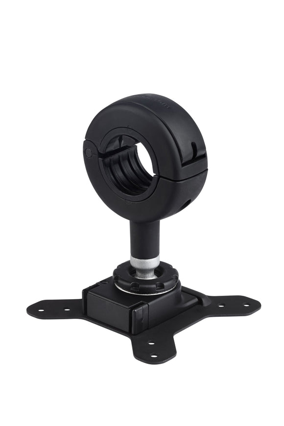 Atdec SD-DO QuickShift Donut Pole Mount Accessory (up to 26.4lbs displays) with Quick Release Mechanism and 75x75/100x100 VESA Support, Black