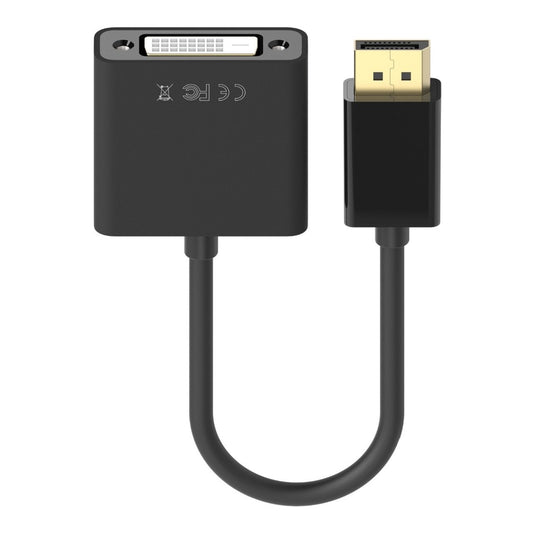 Display Port To DVI Adapter (Display Port Male to DVI Female)