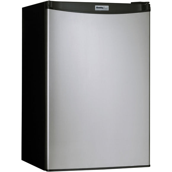 Danby DCR044A2BSLDD Designer Energy Star Compact Refrigerator, Stainless