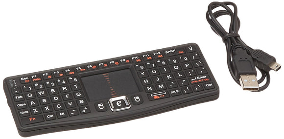 VisionTek CandyBoard Wireless 2.4GHZ RF Mini QWERTY Keyboard and center touchpad - 900508