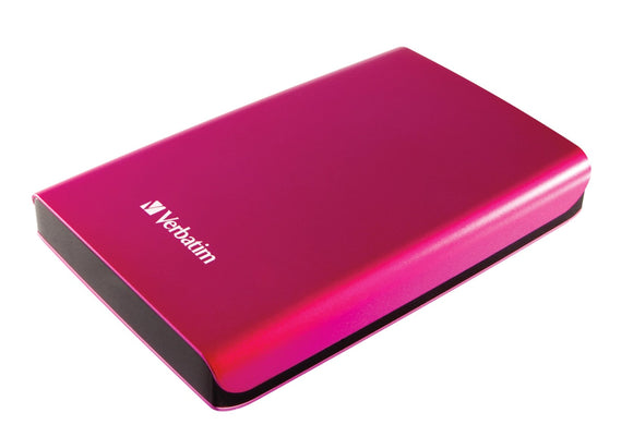 Verbatim 500 GB Store 'n' Go Portable Hard Drive, USB 3.0, Pink  97656