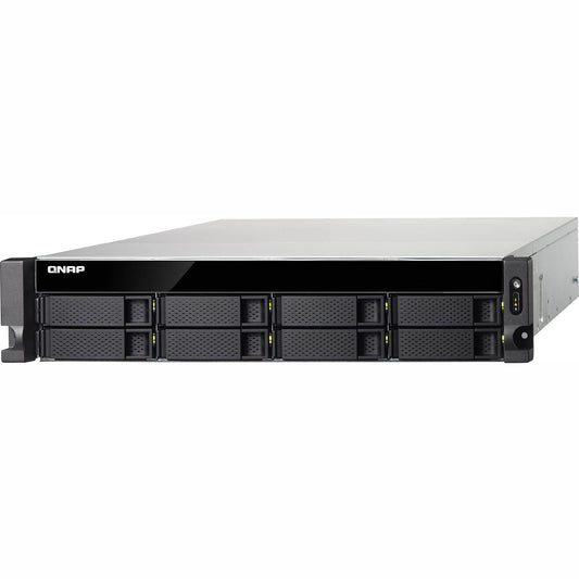 QNAP TS-873U-RP-8G-US 2U 8-Bay NAS/iSCSI IP-SAN,10GbE, Redundant PSU