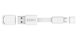 Kero Nomad Authentic Nomad Cable (MCU-W) Micro USB 2.0 A Micro B (White)