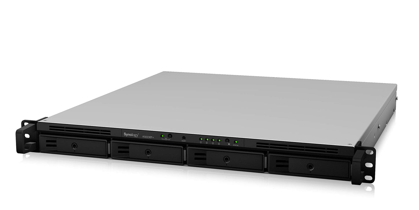Synology 4bay NAS RackStation RS820RP+ (Diskless)