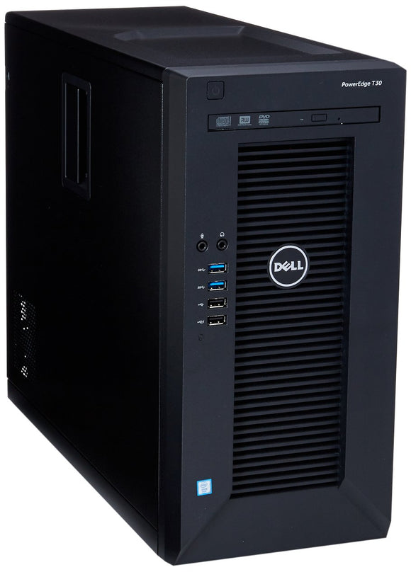 2017 Newest Dell PowerEdge T30 Tower Server System| Intel Xeon E3-1225 v5 3.3GHz Quad Core| 8GB RAM | 1TB HDD| DVD RW | No Opera