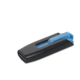 VERBATIM 16GB Store 'n' Go V3 USB 3.0 Flash Drive, Black/Blue 49176