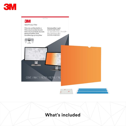 3M GF238W9B Gold Privacy Filter for 23.8" Widescreen Monitor (16: 9 Aspect Ratio)