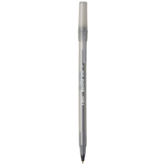 BIC Round Stic Xtra Life Ball Pen, Medium Point