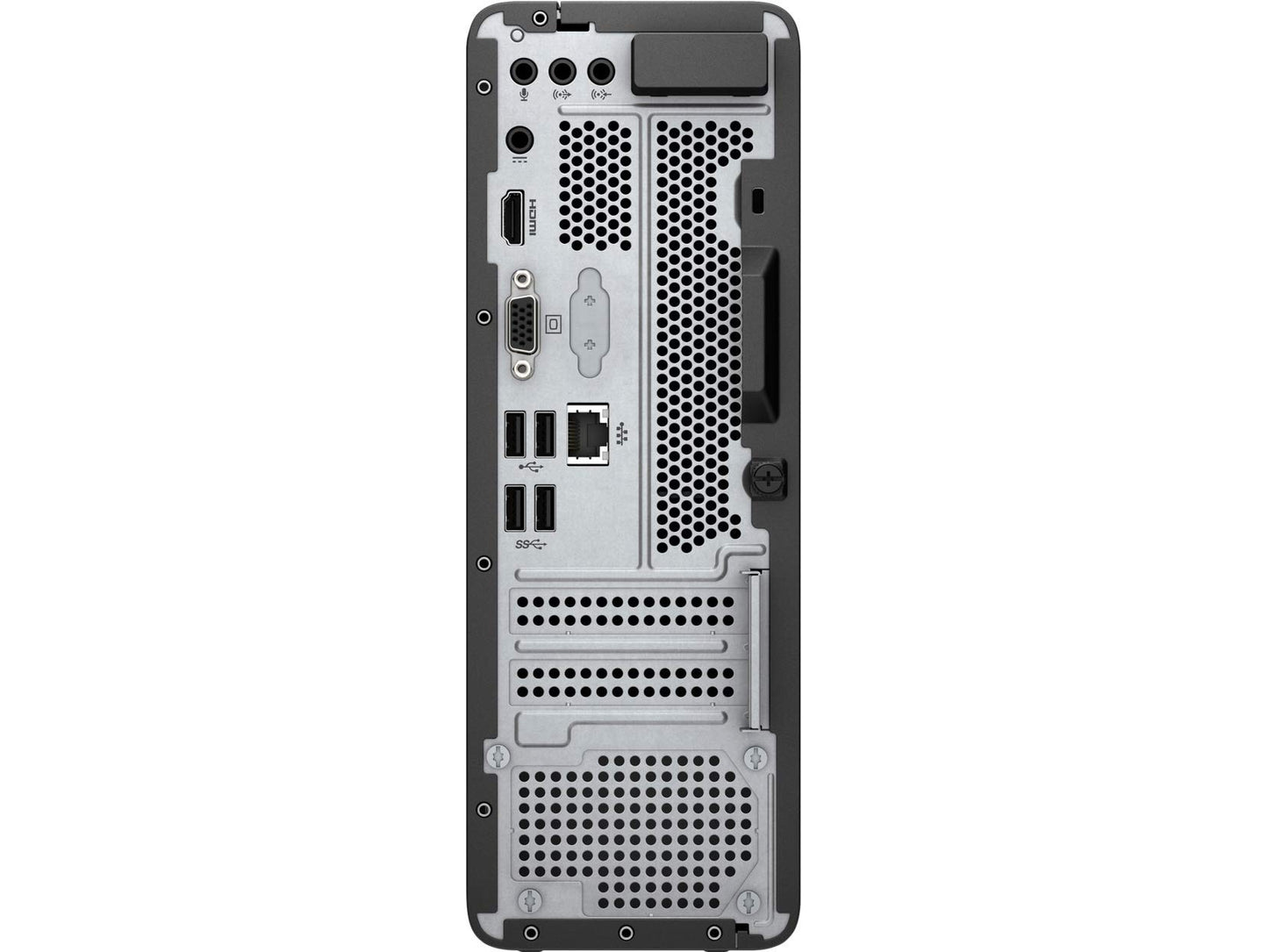 HP Slimline Desktop (AMD Dual-Core A9-9425, 8GB DDR4, 2TB HD, DVD Writer, Windows 10 Home, Black) 290-a0029