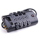 Blue Diamond 34606 12-Rotating Outlets Surge Protector,