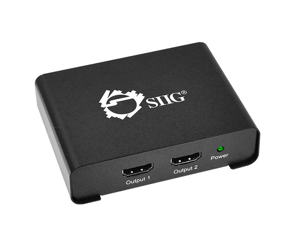 Siig CE-H21P11-S1 1x2 HDMI Splitter with 3D and 4Kx2K