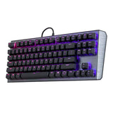 Cooler Master CK530 Tenkeyless Gaming Mechanical Keyboard with RGB Backlighting, On-The-Fly Controls, and Aluminum Top Plate