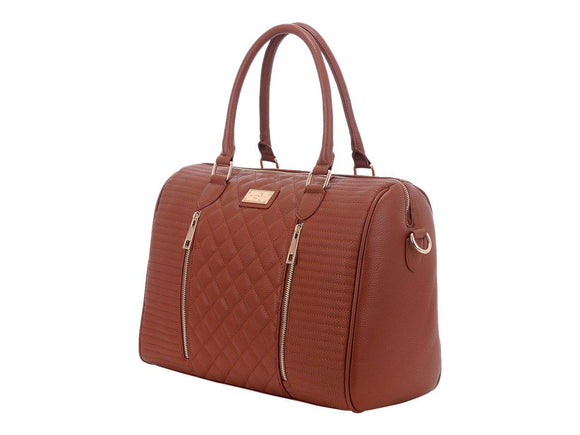 Sandy Lisa Siena Quilted Tote Notebook Carrying Case 14.1