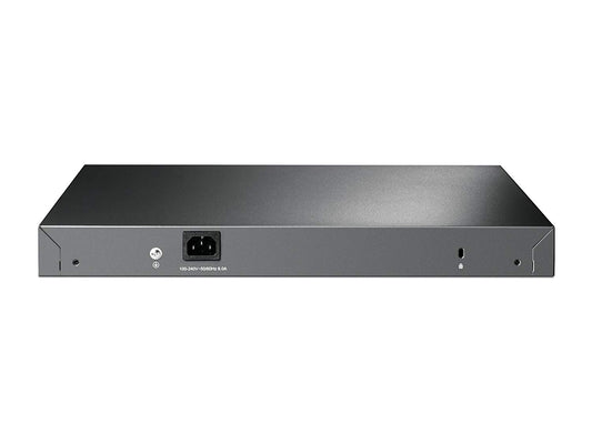 TP-Link JetStream 24-Port Gigabit L2 Managed PoE+ Switch with 4 SFP Slots (T2600G-28MPS)