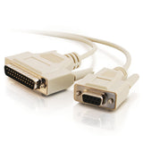 Cables To Go 6ft Db25m to Db9f Null Modem Cbl
