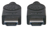 Manhattan High Speed HDMI Cable, HDMI Male to Male, Shielded, 1m, 33-Feet (Black)