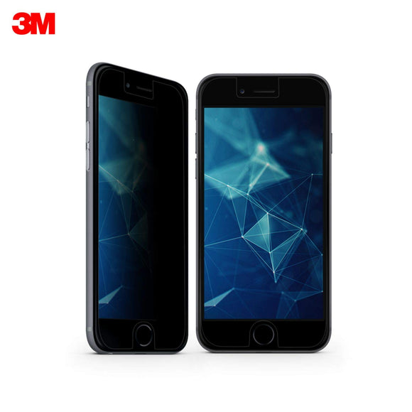 3M iPhone 8 Privacy Screen Protector - Also works with iPhone 6/6s/7 - Black - MPPAP001